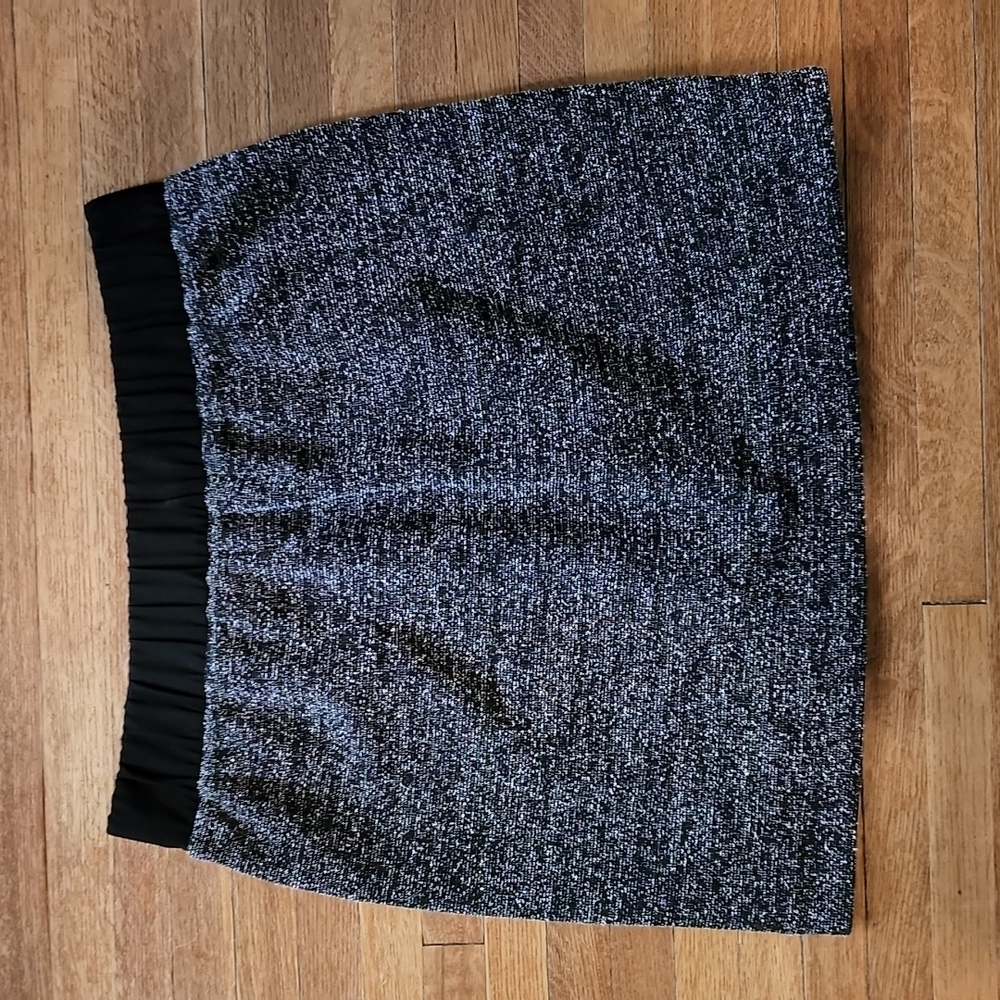 VINTAGE ANNE TAYLOR LOFT BRAND MULTIFUNCTIONAL MINI skirt size medium - Picture 6 of 10
